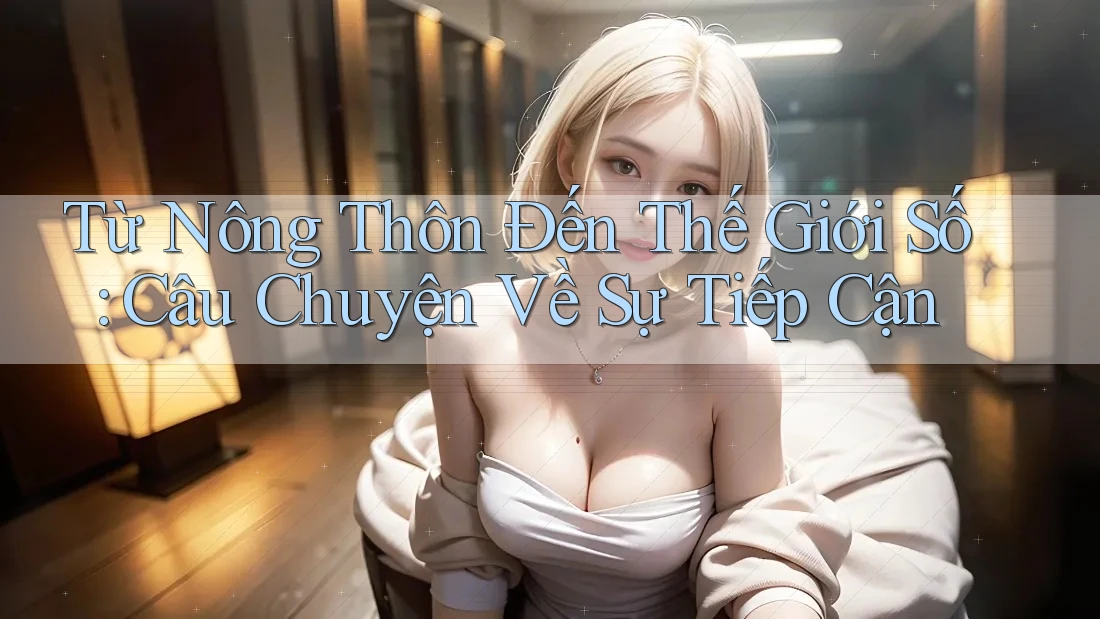 Từ Nông Thôn Đến Thế Giới Số: Câu Chuyện Về Sự Tiếp Cận Từ Nông Thôn Đến Thế Giới Số: Câu Chuyện Về Sự Tiếp Cận
