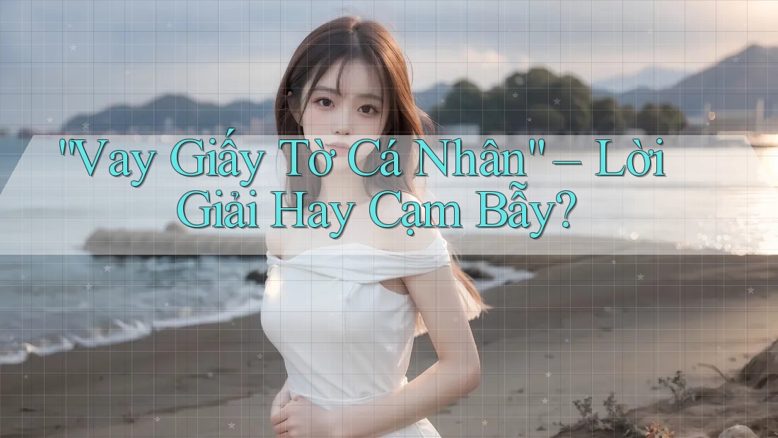 “Vay Giấy Tờ Cá Nhân” – Lời Giải Hay Cạm Bẫy? “Vay Giấy Tờ Cá Nhân” – Lời Giải Hay Cạm Bẫy?