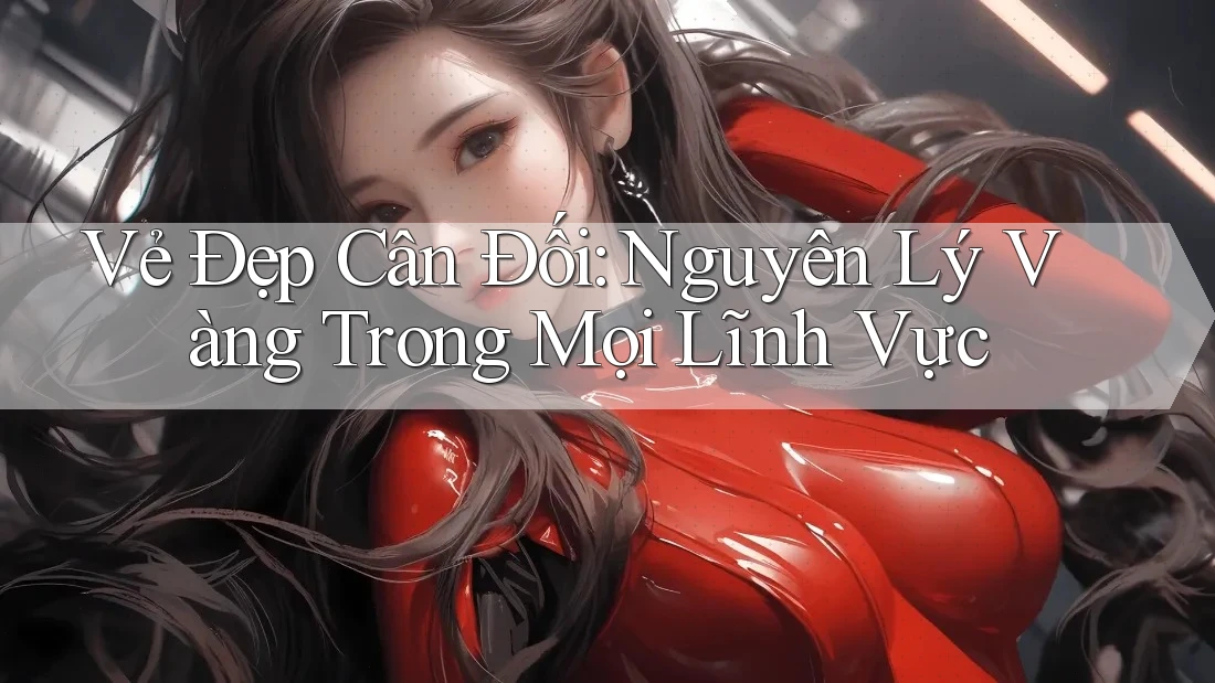 Vẻ Đẹp Cân Đối: Nguyên Lý Vàng Trong Mọi Lĩnh Vực Vẻ Đẹp Cân Đối: Nguyên Lý Vàng Trong Mọi Lĩnh Vực