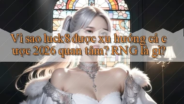 Vì sao luck8 được xu hướng cá cược 2026 quan tâm RNG là gì