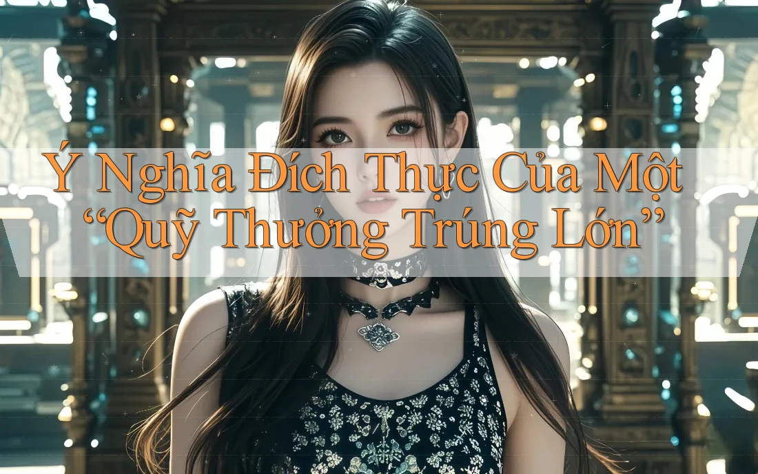 Ý Nghĩa Đích Thực Của Một “Quỹ Thưởng Trúng Lớn”